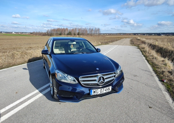 Mercedes-Benz Klasa E cena 90550 przebieg: 160000, rok produkcji 2014 z Szamocin małe 407